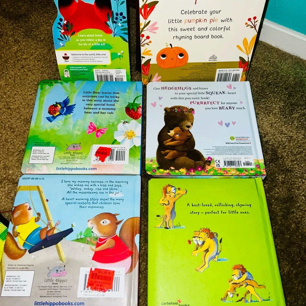 Scholastic Storybook Set with Blue and Orange Covers - Picture 2 of 2